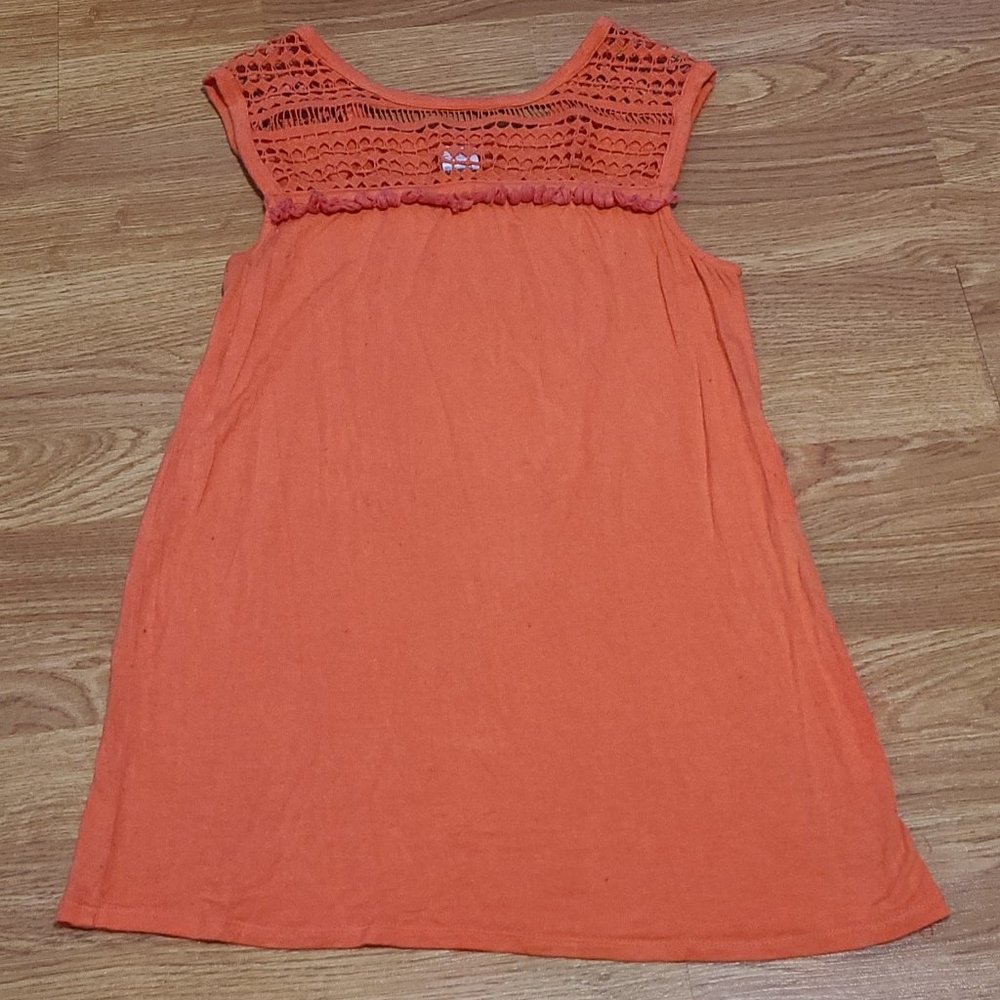 now Orange Viscose/Elastane shirt